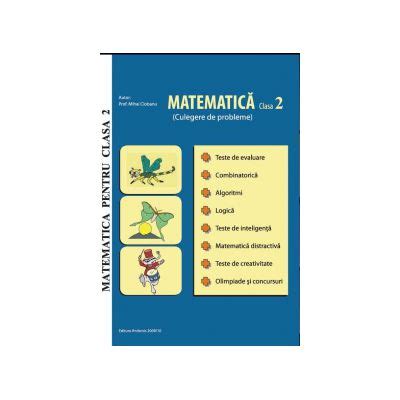 Matematica Pentru Clasa A II A Culegere De Probleme