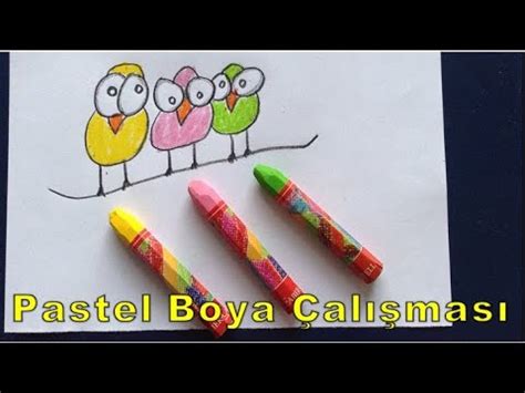 G Rsel Sanatlar Ders Etkinlikleri Pastel Boya Al Mas Ku Izimi