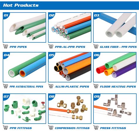 Wholesale Green Color Ppr Water Pipe 3 Layer Ppr Glass Fiber Pipe