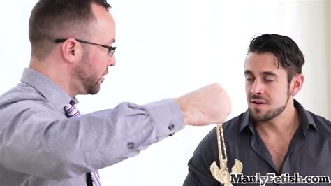 Mesmerized Office Jock Rimmed By Ass Loving Colleague