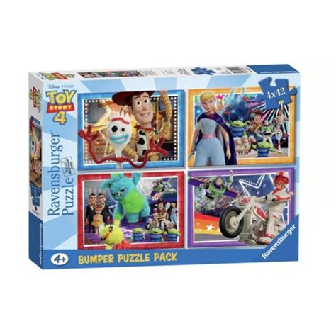 Ravensburger Disney Toy Story 4 4 X 42 Piece Puzzle Set Tesco Groceries