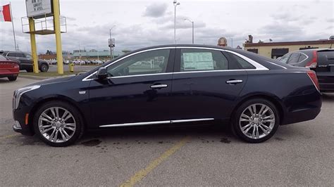 2018 Cadillac Xts Luxury Awd In Adriatic Blue Youtube