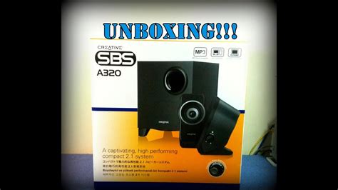 Creative SBS A320 Unboxing YouTube