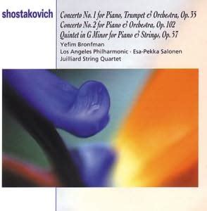 Shostakovich Piano Concertos Nos Quintet In G Minor Amazon