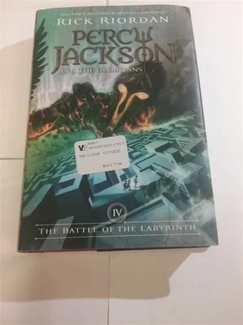 LA BATAILLE DU Labyrinthe Percy Jackson Et Les Olympiens Livre 4 Par