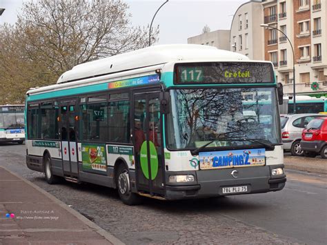 Irisbus Agora S RATP 7085 Bus Agora S GNV Mise En Serv Flickr