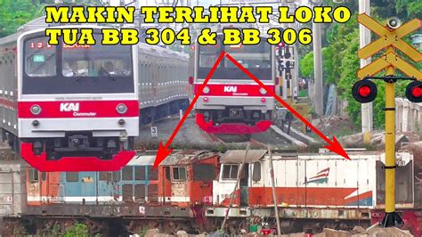 LOKOMOTIF TUA BB 304 BB 306 Makin Tersingkap Dan Terlihat Jelas