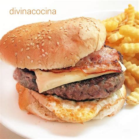 Hamburguesas Caseras Receta De Divina Cocina