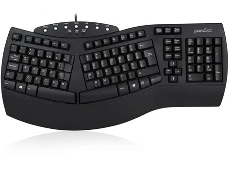 Ergonomic Split Natural Keyboard Black Kbc Per 512b The Keyboard