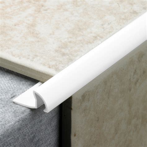 TILE EDGING WHITE (9.5mm)