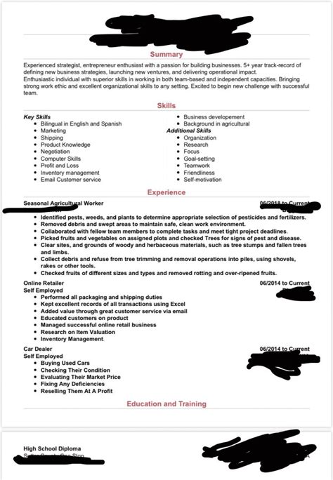 The Worst Resume On Here Lol Any Advice Or Fixes Rresumes