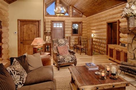 21 Rustic Log Cabin Interior Design Ideas Style Motivation