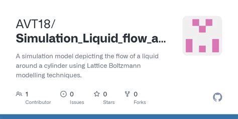 GitHub - AVT18/Simulation_Liquid_flow_around_cylinder: A simulation ...