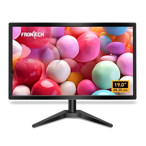 FRONTECH 19 Inch HD LED Monitor Refresh Rate 60 Hz 1440 X 900 Pixels