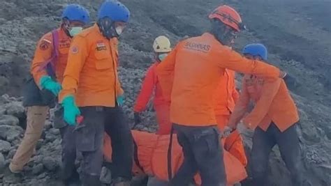 Erupsi Gunung Marapi Total Korban Meninggal Dunia Menjadi Jiwa