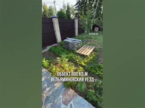 Вельяминовский уезд 600 кв.м. Работы по укладке рулонного газона # ...