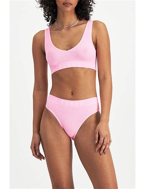 Bonds Retro Rib Bikini Brief David Jones