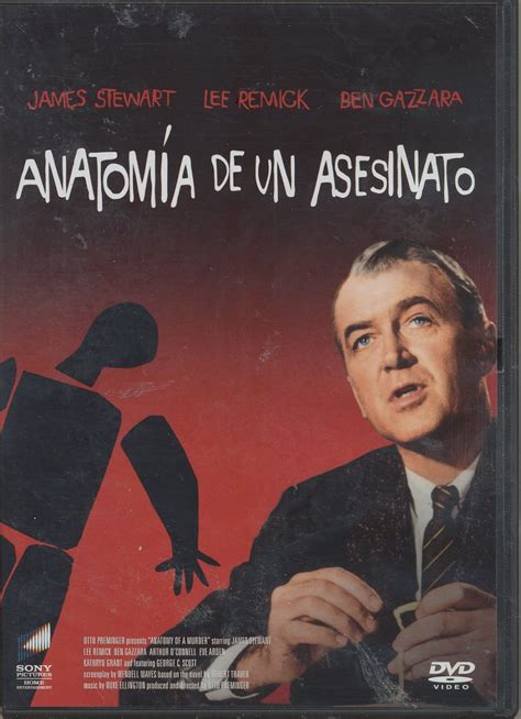 ANATOMIA DE UN ASESINATO DVD Amazon Es James Stewart Kathryn Grant