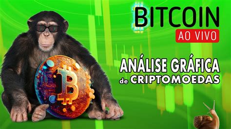 LIVE BITCOIN Operações AO VIVO Análise Gráfica e Clássica das