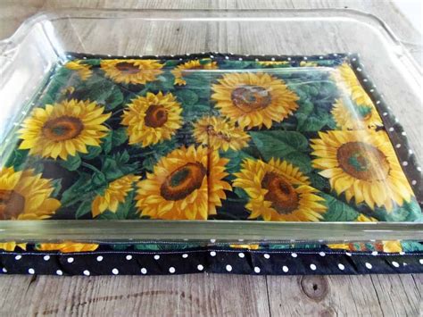 DIY How To Sew A Large Hot Pad For Casserole Dishes