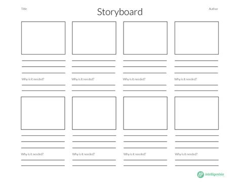 Free Printable Powerpoint Storyboard Template Storyboard Templates