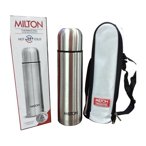 Stainless Steel SS304 Milton Thermosteel Plain Lid Flask Capacity