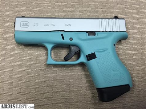 Armslist For Sale Glock 43 9mm Tiffany Blue Lnib