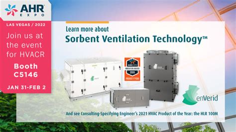 EnVerid Systems To Showcase Sustainable Indoor Air Quality Solutions At