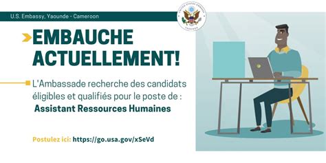 U S Embassy Yaounde On Twitter L Ambassade Recherche Des Candidats