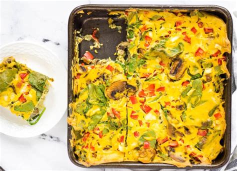 Vegan Breakfast Casserole With Hash Browns Keeping The Peas