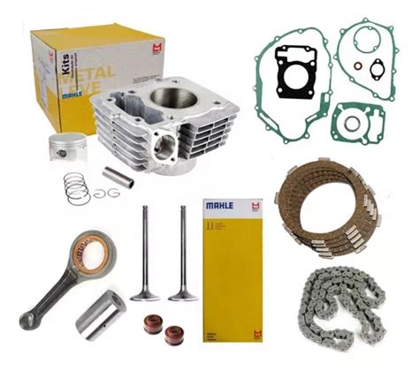 Kit Motor Completo Biela Juntas Honda Fan Parcelamento