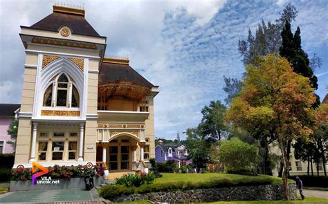 Villa Victorian Di Kota Bunga Cipanas Puncak Murah Villa Kota Bunga