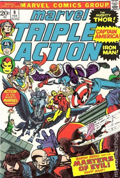 Marvel Triple Action 1972 Comic Books