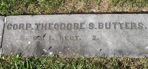 Corp Theodore Stephen Butters 1841 1863 Find A Grave Memorial