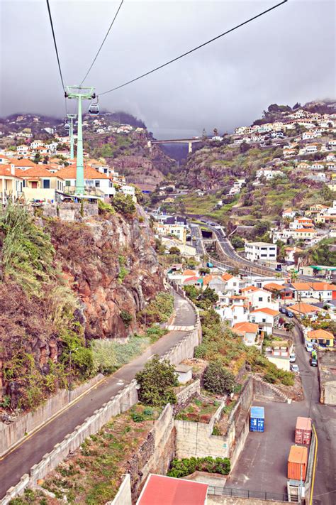 Monte Cable Car Editorial Image Image Of View Culture