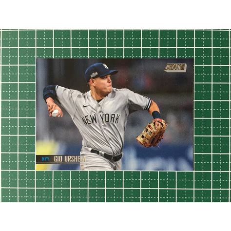 ★topps Mlb 2021 Stadium Club 243 Gio Urshela New York Yankees ベースカード