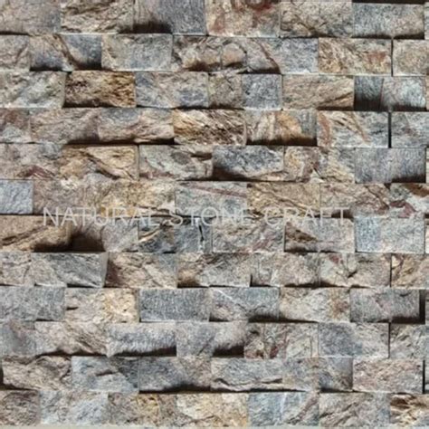 Rockface Stone Cladding Grey Cultural Stone Wall Cladding Exterior