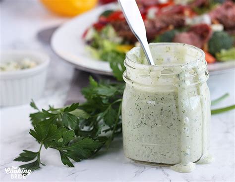 Herb And Garlic Dressing Recipe Recipes Ideas