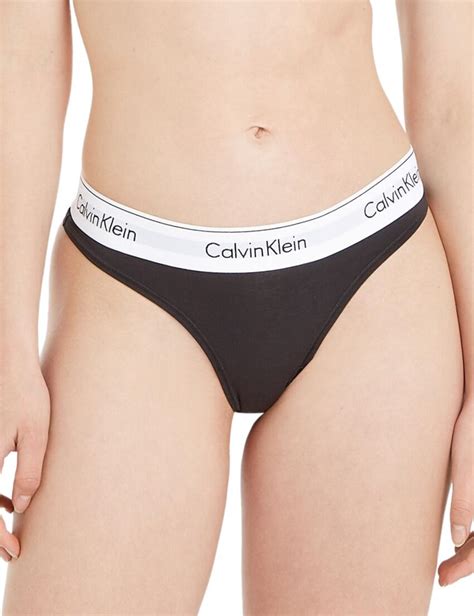 Calvin Klein Modern Cotton Thong Brief Belle Lingerie Calvin Klein