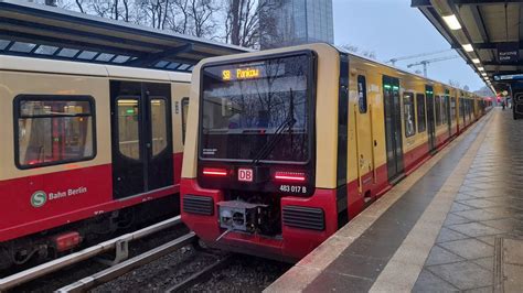 Mitfahrt In Der S Von Pankow Bis Treptower Park In Der Br B