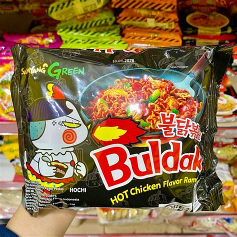 Samyang Green Buldak Hot Chicken Flavor Ramen Gr Shopee Malaysia