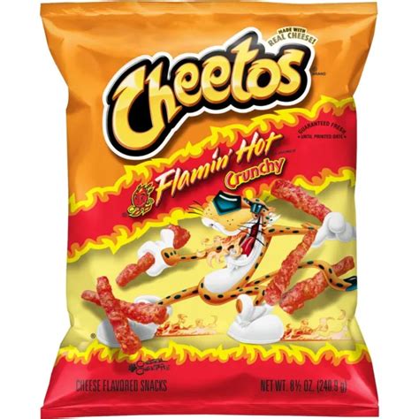 CHEETOS CRUNCHY FLAMIN Hot Cheese Flavored Snacks 8 5 Oz Bag WORLD SHIPPING 12 75 PicClick UK