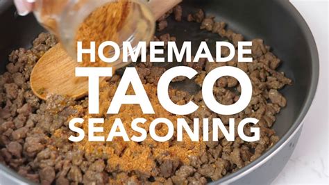 How To Make Homemade Taco Seasoning Youtube