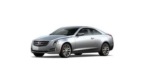 Certified Radiant Silver Metallic 2019 Cadillac ATS Coupe 3 6L V6 AWD