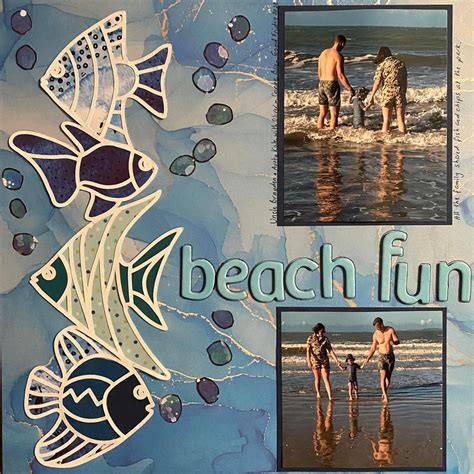 Summer Scrapbook Layouts Travel Scrapbook Pages Vacation Scrapbook