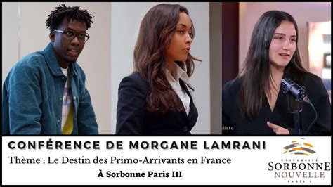 Conférence de Morgane LAMRANI sur le Destin des Primo Arrivants