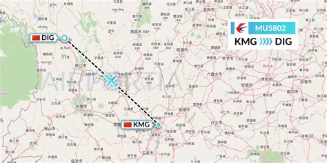 MU5802 Flight Status China Eastern Airlines Kunming To Shangri La