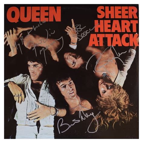 Queen - Sheer Heart Attack, Freddie Mercury, Brian May, Roger ...