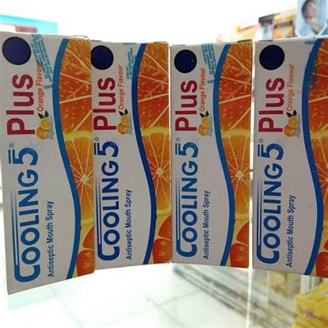 Jual COOLING 5 PLUS Orange Antiseptic Mouth Spray Shopee Indonesia