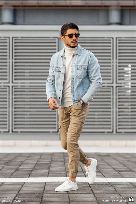 Casual Herren Outfit Im Sportlichen Denim Look Favorite Styles Herren Outfit Herren